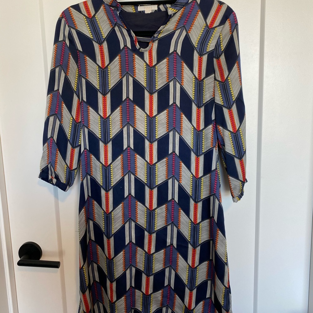 Tulle colorful pattern dress with pockets!